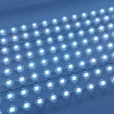 12V P31 RGB Flexible LED Mesh Screen IP67 Waterproof Suitable for Outdoor Advertising Building Facades and Event Decoration