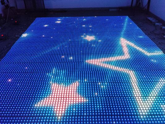 Cultural Tourism Night View LED Mesh Screen 50mm High Transparent IP67 Outdoor Building Large Screen