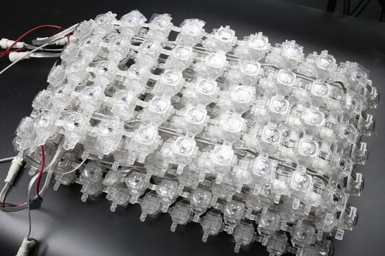 RGB DC12V High Resolution LED Mesh Screen for Outdoor Stage Shows and Building Facade Advertising