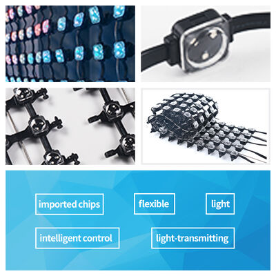 IP67 Waterproof High Luminance 1800-2300CD SMD3535 RGB LED Mesh Screen for Outdoor Advertising Video Wall