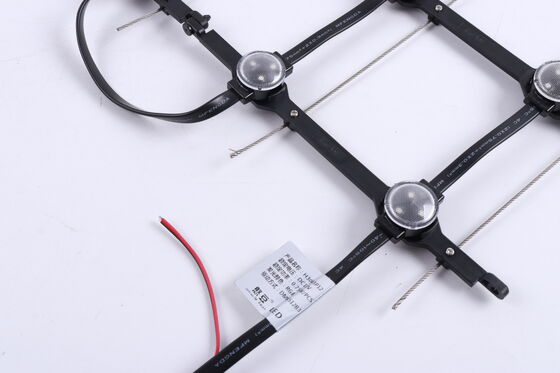 LED Mesh Screen DC12V High Transparency IP67 For Cultural Tourism Night Scene Outdoor Large Screen