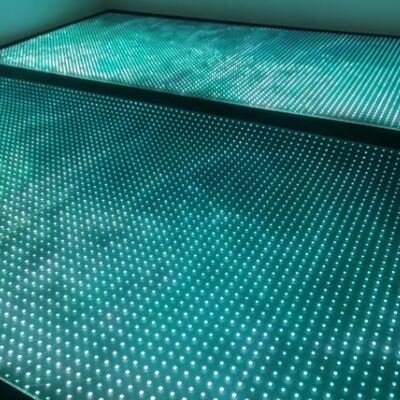 P10 Indoor Full Color  Adhesive Flexible LED Transparent Film Screen for retail windows exhibitions