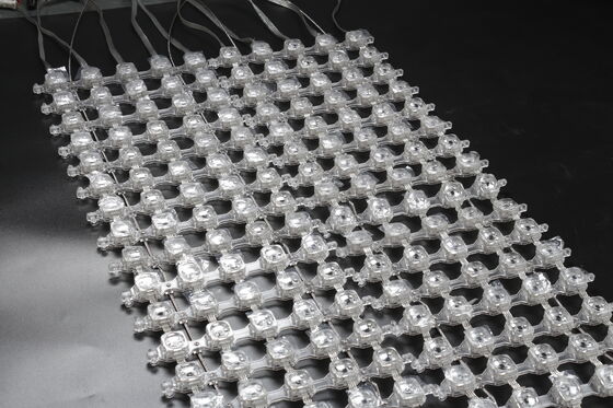P50 10000nits IP67 Waterproof RGB LED Mesh Screen for Outdoor Building Facade Advertising