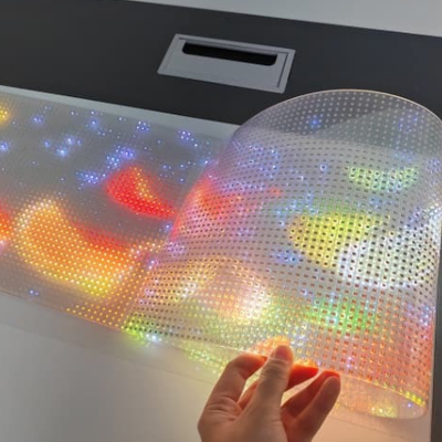 P20 High Brightness Indoor DC5V Transparent Window LED Display Good Quality Pantalla LED Transparent Screen