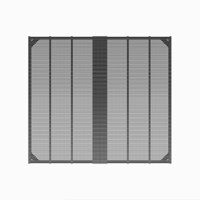 Mesh Grille LED Screen High Brightness RGB P2.6 Full Color Transparent Glass LED Display