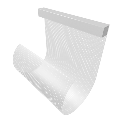 Outdoor Indoor Decoration Thin Film LED Display , P10 Transparent Film LED Display