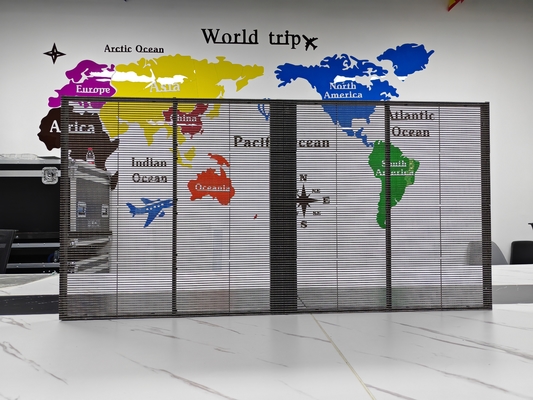 High Transparency LED Grille Screen IP40 5V SMD2020 High Protection Grille Window