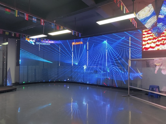 Màn hình lưới điện LED độ sáng cao màu đầy đủ 6000CD Cho màn hình tường cửa hàng bán lẻ