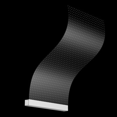 P8 DC12V Ultra Thin High Transmittance Transparent LED Screen for Indoor Large Display