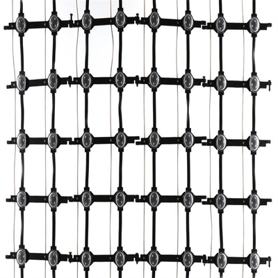 SMD3535 P100 LED Mesh Display Outdoor IP67 Waterproof LED Grid Screen Light For Advertising