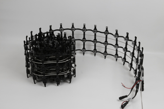 SMD3535 RGB 300W DC12V LED Mesh Display For Outdoor Solid Mall