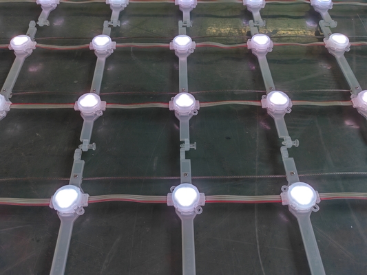 P100 LED Mesh Display Full Color RGB 12V IP67 Waterproof Flexible Outdoor LED Display