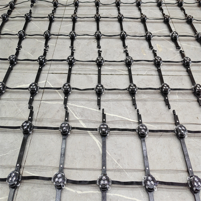 P125 SMD3535 RGB LED Mesh Screen IP67 Outdoor 12V 48W