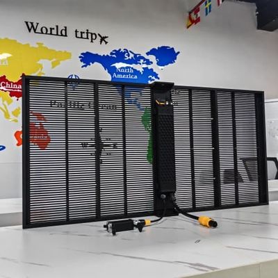 High Definition Customizable LED Grille Screen for Indoor Outdoor Advertising Waterproof Energy Efficient PC Point Lights