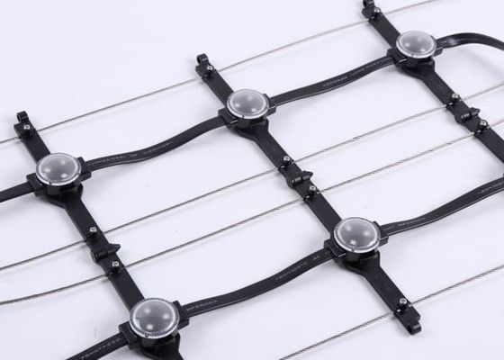 Outdoor Architectural Facade Light DMX512 LED P143 Pixel Light Pixel Mesh Screen advertising Display Light