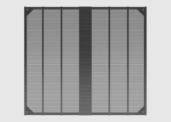 Lecede Shop 1000*500mm Indoor P3.9 1800-2000cd Grille Curtain Glasses Floor Window Advertising Crystal Film Adhesive Transparent Led Display Panel Screen