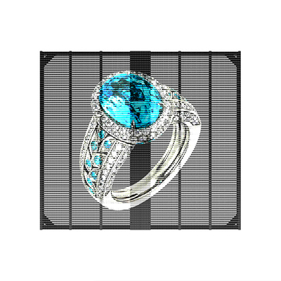 Advertising Indoor P3.9/7.8 LED Grille Mesh Display Full Color Digital Energy Saving for Signage LED Billboard