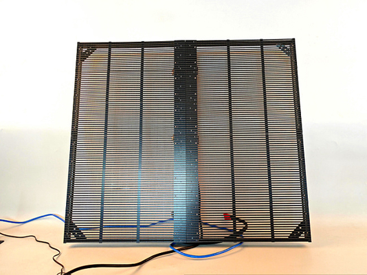 Indoor P3.9/7.8  LED Screen Transparent Grille Video Advertising Media for Shopping Malls Retail Stores