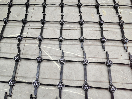 P125 SMD3535 Full Color LED Mesh Screen RGB DMX512 Flexible Transparent Roll-up for Outdoor Exhibition Halls