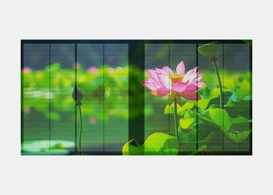 Custom High-Definition P3.9 Indoor Transparent LED Screen 1000*500mm for Glass Wall and Installation Transparent Led Screen