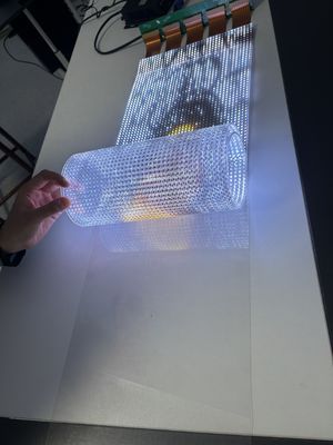 P6 LED Transparent Screen High Brightness Glass Display Energy Saving LED See Through Screen For Shopping Mall Window Advertising Building Facade Media Display Indoor Outdoor Use