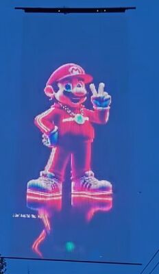 Flying Carpet Screen P25 Drone-mounted Ultra-Light Mesh Fly LED Display Screen  for Outdoor Events and Advertising