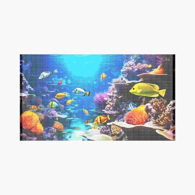 P2.5 Holographic Invisible Screen Slim and Lightweight 3D Flying LED Display Holographic Transparent Screen