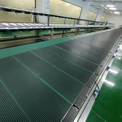 P7.82 LED Display Flexible Panel 4000CD High Brightness Transparent Glass Curtain Wall