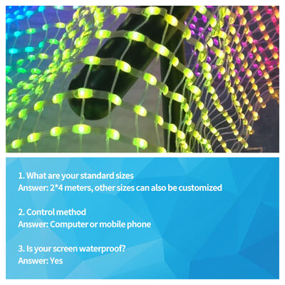 P30High Brightness LED Mesh Drone Screen Display Large High-Tech Lightweight Thin Flying Screen for Wall Installation Outdoor Advertising and Event Visuals