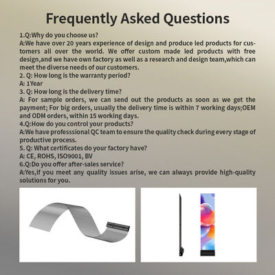 P7.82 Holographic Transparent High Transparency Rear Projection Screen Film for Advertising Glass Window Shows Different Sizes