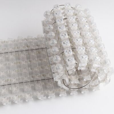 12V P31 RGB Flexible LED Mesh Screen IP67 Waterproof Suitable for Outdoor Advertising Building Facades and Event Decoration