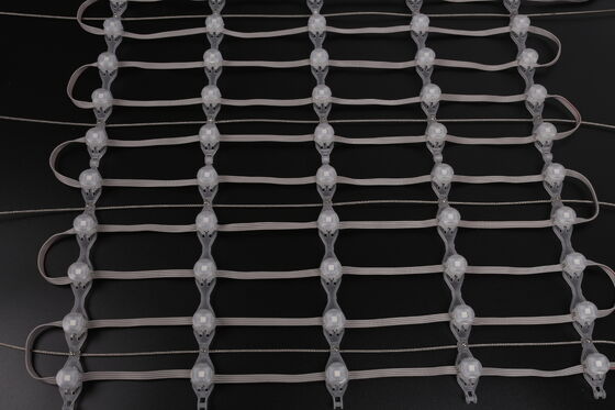 IP67 Waterproof Full Color P62.5 Outdoor LED Mesh Screen Flexible Mesh Curtain