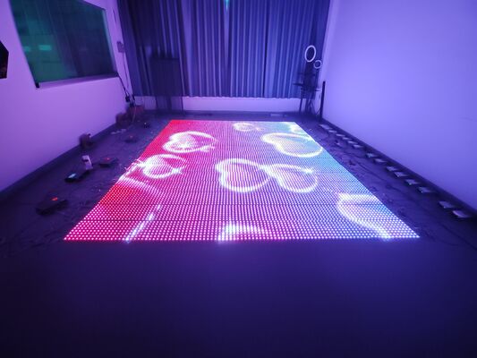 Outdoor IP67 LED Mesh Screen 31mm High Transparency For Tourism Landscape Night Scene Economic Driving