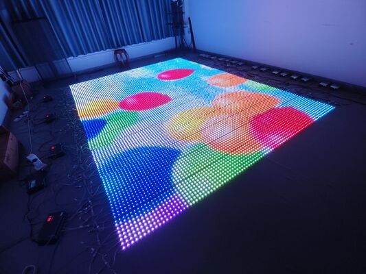 Cultural Tourism Night View LED Mesh Screen 50mm High Transparent IP67 Outdoor Building Large Screen