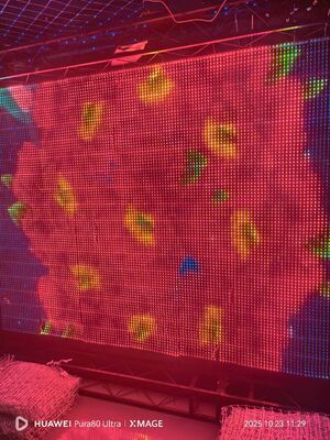 Outdoor IP67 15mm Pc Drone Flying LED Screen For Small Light Show Decoration for artistic atomosphere