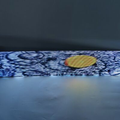 P2.5 Holographic LED Screen Delivering Transparent and Floating 3D Images for Retail Advertising Exhibitions and Corporate Events