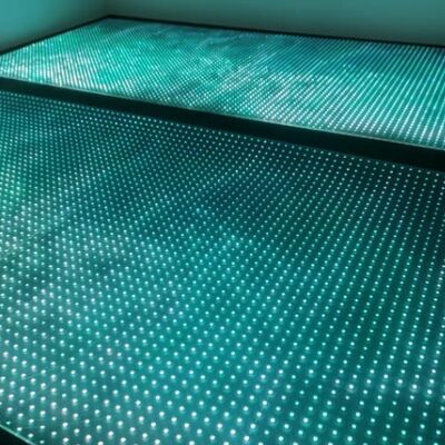 Ultra-thin P6 LED Transparent Film Screen energy transparent LED display film for commercial advertising