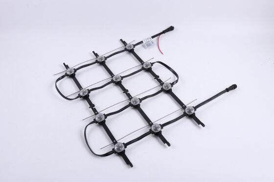 LED Mesh Screen DC12V High Transparency IP67 For Cultural Tourism Night Scene Outdoor Large Screen