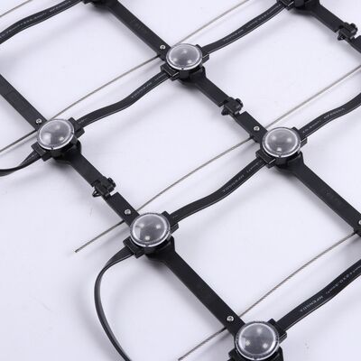 LED Mesh Screen DC12V High Transparency IP67 For Cultural Tourism Night Scene Outdoor Large Screen