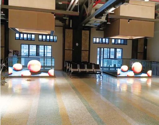 20mm Pixel Pitch Holographic LED Display with Unobstructed View and Easy Installation for Commercial Promotion