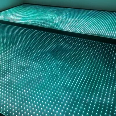 P20 Indoor LED Transparent Film Screen Full Color Transparency Flexible Adhesive Display Panel for Retail Window Displays