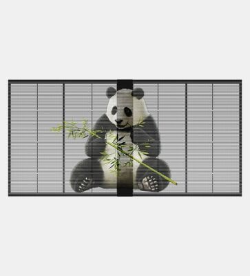 Indoor P2.6 Full RGB LED Grille Screen High Transparency Grid Display for Advertising and Decoration