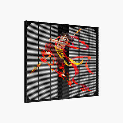 RGB Full Color High Brightness P2.6 LED Grille Screen Commercial Window Advertising Display for Retail and Jewelry Shop