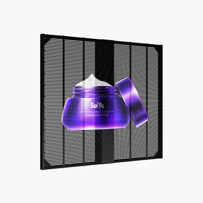RGB Full Color High Brightness P2.6 LED Grille Screen Commercial Window Advertising Display for Retail and Jewelry Shop