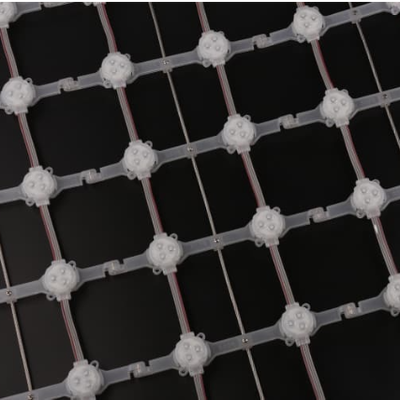 Outdoor IP67 Waterproof LED Mesh Screen Full Color P125 Flexible Mesh Curtain for Building Facade and Stage Background