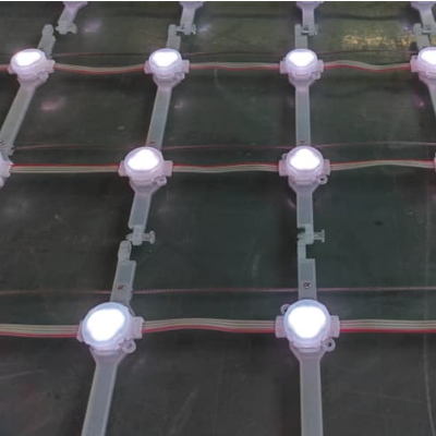 IP67 Waterproof Full Color P143 Outdoor LED Mesh Screen Flexible Mesh Curtain for Advertising and Stage Background Applications