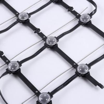 Schermo a rete LED per esterni a colori P125 IP67 Tenda a rete flessibile impermeabile perfetta per concerti, mostre e pubblicità