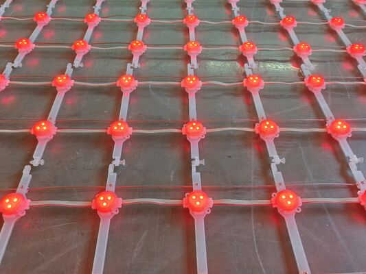 شاشة شبكية LED مقاس 143 مم بكسل IP67 مقاومة للماء شاشة خارجية كبيرة للعرض الليلي الحضري لمشاريع السياحة الثقافية
