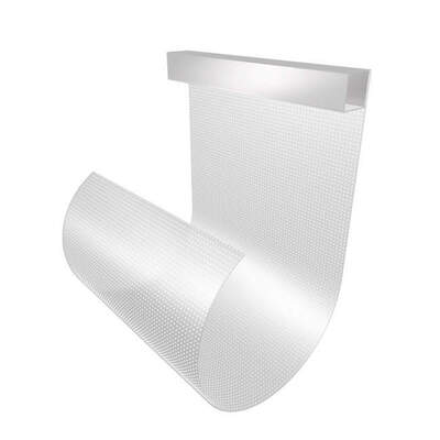 P5 Ultra 92% Transparency 2000cd Brightness LED Film Screen for Exhibition and Storefront Advertising