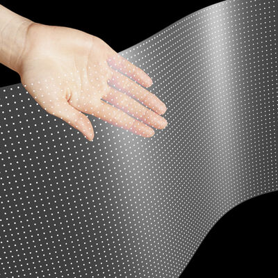 Indoor Full Color DC5V Flexible Transparent LED Display Film P6 Wireless Smart App Control RGB Screen